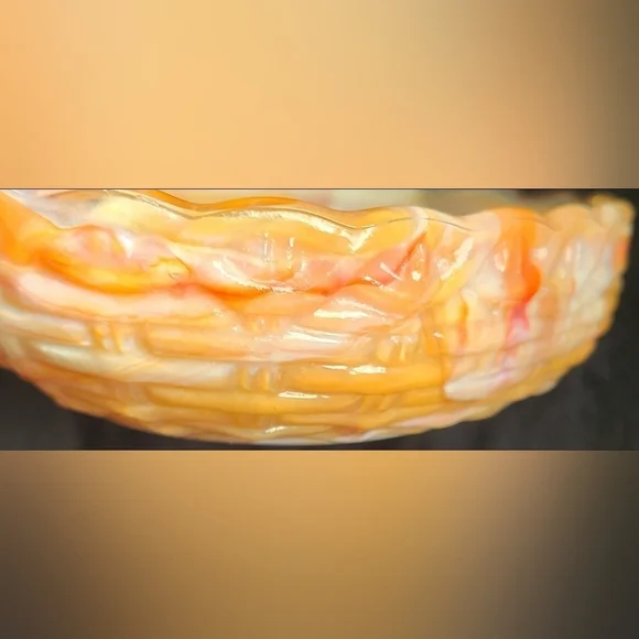 Hen On Nest Slag Glass Glow - Picture 6 of 12